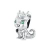 S925 Sterling Silver New Year Cute Little Dragon DIY Beads