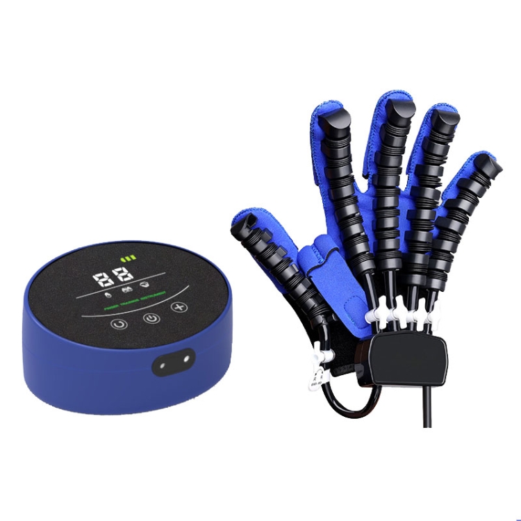 Intelligent Robot Split Finger Training Rehabilitation Glove Equipment With US Plug Adapter