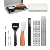 DIY Handmade Leather Goods Punching Cutting Set