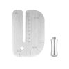 Stainless Steel Leather Plucking Chopper DIY Handmade Punching Auxiliary Tool