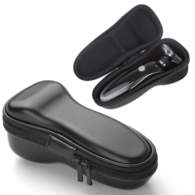 Electric Razor Storage Bag Waterproof and Anti-fall Protection Box for Most 2-head or 3-head Razors