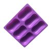 6 Grids Handmade Aromatherapy Soap Mould Baking DIY Silicone Molds