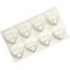 8 Grids Two Rows Heart Chocolate Mould DIY Baking Cake Tools