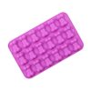 18 Grids Dog Bone Silicone Baking Cake Molds DIY Fire Paint Wax Mould