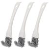 3pcs 2-in-1 Kitchen Stove Cleaning Brush Shovel Barbecue Rack Cleaning Brush
