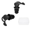 Noise Canceling Sleeping Earplugs Triple Layer Soundproofing Silicone Swimming Earplugs