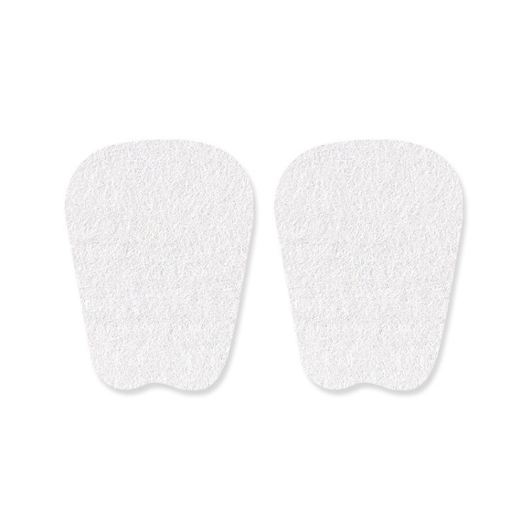 2pcs /Set Felt Tongue Stickers Soft Rebound Self-Adhesive Forefoot Pads