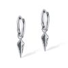 1pair Personalized Vintage Stainless Steel Earrings
