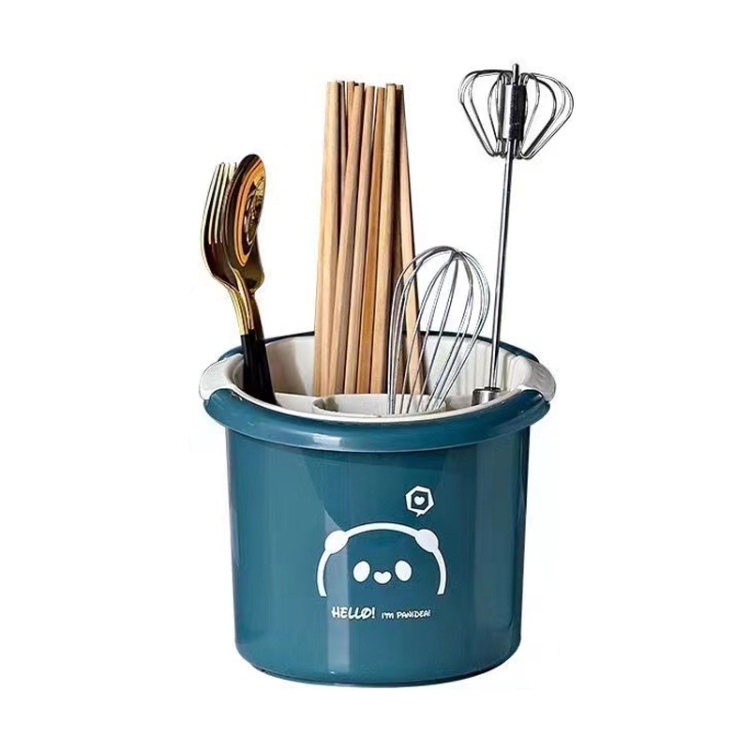 Multifunctional Household Chopsticks Spoon Storage Rack Double-layer Kitchen Drain Holder