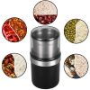 Single Cup Cross Knife Small Electric Grinder Coffee Bean Grains Fine Grinding Powder Machine