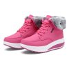 Autumn Winter Warm Ankle Boots Women Plush Cotton Shoes Shake Sneakers