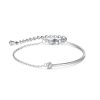 OPK 1288 Simple Zirconia Stainless Steel Bracelet