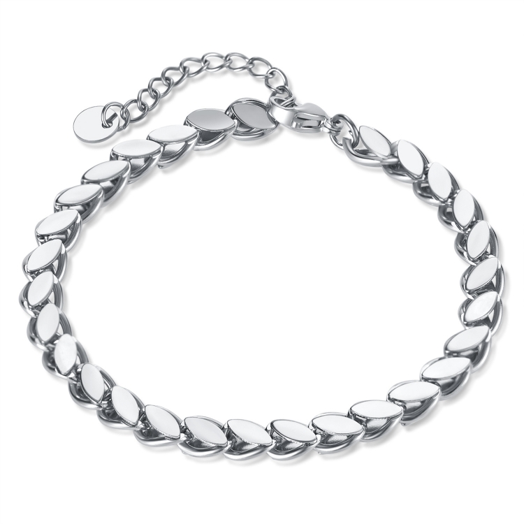 OPK GS1490 Simple Chain Stainless Steel Bracelet