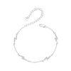 S925 Sterling Silver Platinum-plated Lightning Bracelet
