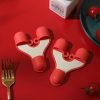 2pcs /Pack Silicone 3-Finger Anti-Scalding Clip Heat Resistant Gloves Bowl Dish Lifter