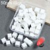 50pcs /Box 1cm Mini Nail Art Sponges Gradient Aura Effect Designs Manicure Brush Tool