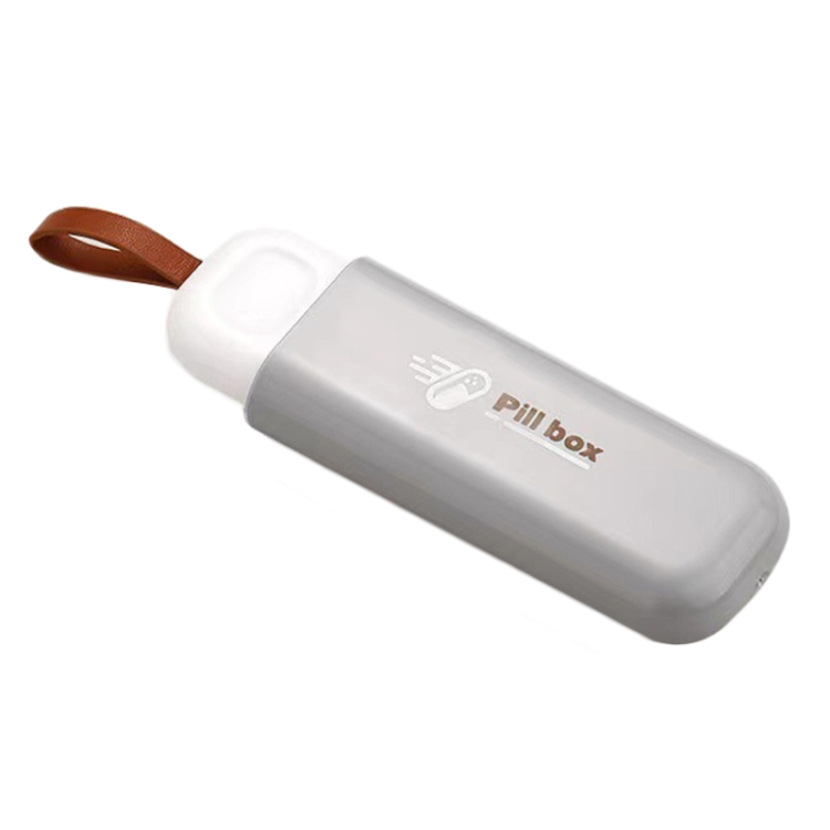 Portable Mini 3 Grids Pill Box Travel Sealed Moisture-proof Medicine Dispenser Pill Storage Box