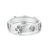 S925 Sterling Silver Playing Card Ring