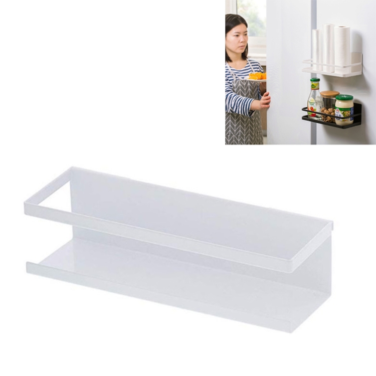 Side Storage Magnet Refrigerator Rack Kitchen Storage Rack Shelf