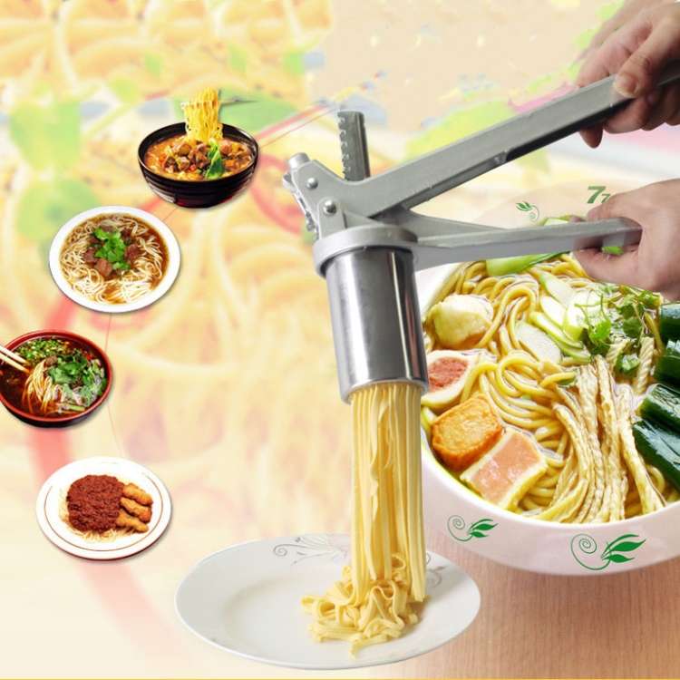 Household Stainless Steel Pasta Machine Small Manual Pasta Machine Multi-function Noodle Machine
