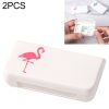 2 PCS Portable Mini Pill Case Medicine Boxes 3 Grids Travel Home Medical Drugs Container Holder Cases Storage Box