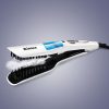 Professional Steam Hair Straightener Comb Brush Digital Control Ceramic Hair Iron Electric Hair Straightening Brush Styling Tool