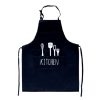 Printing Cutlery Pattern Kitchen Bakery Apron