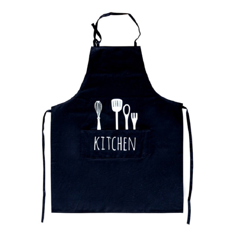 Printing Cutlery Pattern Kitchen Bakery Apron