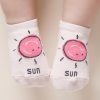3 Pairs Autumn and Winter Cotton Non-slip Children Baby Cartoon Floor Socks