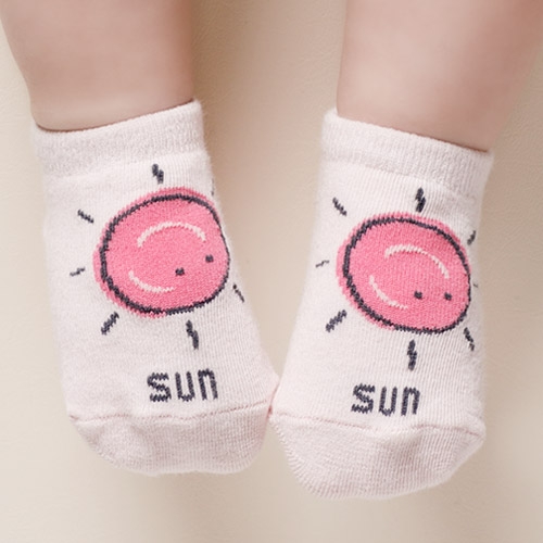 3 Pairs Autumn and Winter Cotton Non-slip Children Baby Cartoon Floor Socks