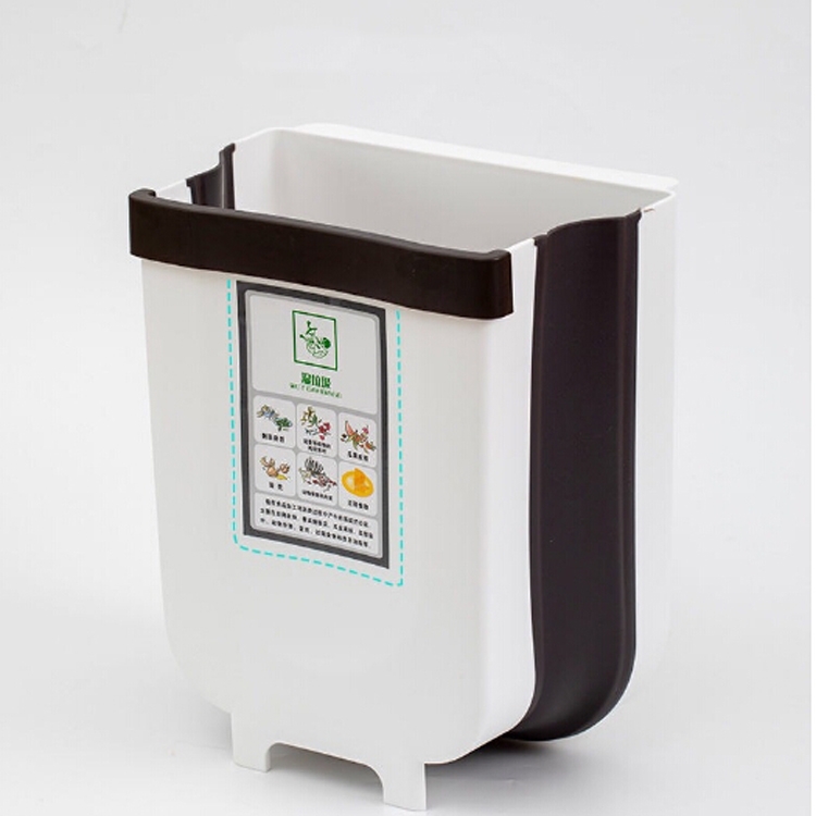 Foldable Hanging Kitchen Trash Can