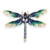 Retro Oil-Dripping Enamel Dragonfly Brooch