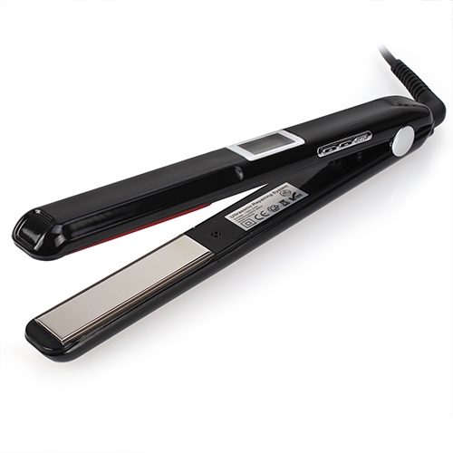 RUCHA Ultrasonic Infrared Hair Care Iron Straightener with Adjustable Upgraded LCD Display