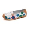Flower Hollow Casual Peas Shoes for Women