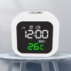 USB Home Smart Clock with Night Light & Memory Function & LED Display