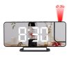 TS-9210 Digital Mirror Projection Alarm Clock With Time Display and Projection