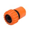 Hose Connector Garden Tools Quick Connectors Repair Damaged Leaky Adapter Garden Water Irrigation 3/4 inch Connector Joints Garden Irrigation Watering Straight Gun, Random Color Delivery