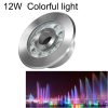 Landscape Colorful Color Changing Ring LED Stainless Steel Underwater Fountain Light