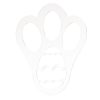 Acrylic Easter Bunny Footprint Template