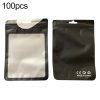 100pcs / Pack Pearlized Translucent CPP Plastic Packaging Ziplock Bag