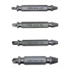 4 in 1 Screw Extractor Drill Bits Tool Broken Bolt Remover(1#, 2#, 3#, 4#), with Plastic Case