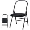 Professional Multifunctional Folding Yoga Chair, Couble Beam