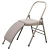 Coach Type Multifunctional Folding Yoga Auxiliary Chair, Double Beam + Lumbar Support