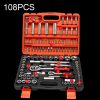 108 In 1 Multi-function Car Repair Combination Toolbox Ratchet Wrench Set