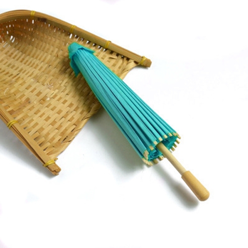 Indoor Aerial Creative Background Layout Corridor Classroom Paper Umbrella Hanging Wall Decoration, Diameter: 40cm