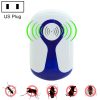 3W Electronic Ultrasonic Anti Mosquito Rat Insect Pest Repeller with Light, US Plug, AC 90-240V