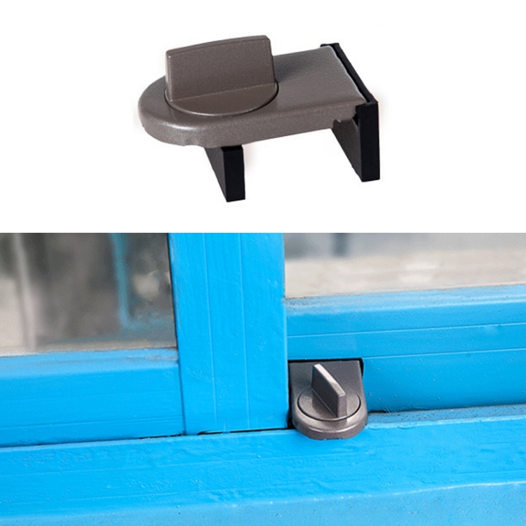 Sliding Sash Stopper Cabinet Locks & Straps Doors Security Anti-theft Lock Window Door Baby Safety Lock