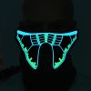 FG-MA-013 Halloween Mask Voice Control LED Cold Light Terror Cosplay Mask