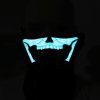 FG-MA-018 Halloween Mask Voice Control LED Cold Light Terror Cosplay Mask