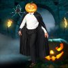 Adult Cape Halloween Devil Cloak Costume Festival Party Fancy Robe Shawl Costumes with Cap for Women Men